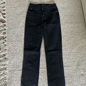 Denim Forum Arlo High Rise Straight Size 26